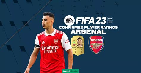 Arsenal FIFA 23 player ratings in full with young squad given huge ...