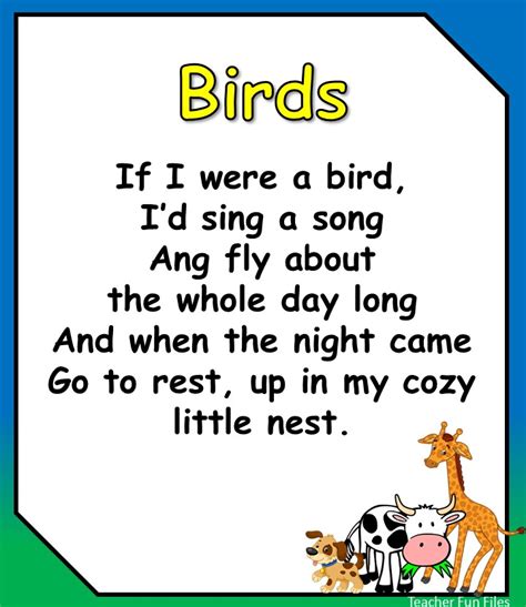 Teacher Fun Files: Animal Nursery Rhymes