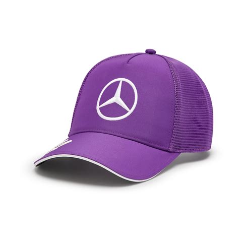 Mercedes AMG Petronas F1 2024 Lewis Hamilton Cap - Purple