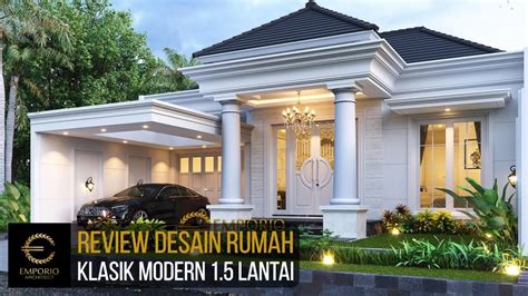 NYAMAN BANGET!! RUMAH MEWAH GAYA KLASIK MODERN YANG ASRI! - JASA DESAIN RUMAH - YouTube