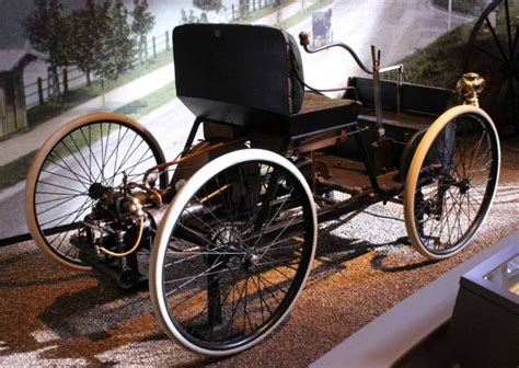 1896 Henry Ford Quadricycle | Henry ford, Antique cars, Retro cars