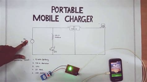 Solar Phone Charger Circuit Diagram