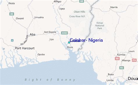 Calabar, Nigeria Tide Station Location Guide