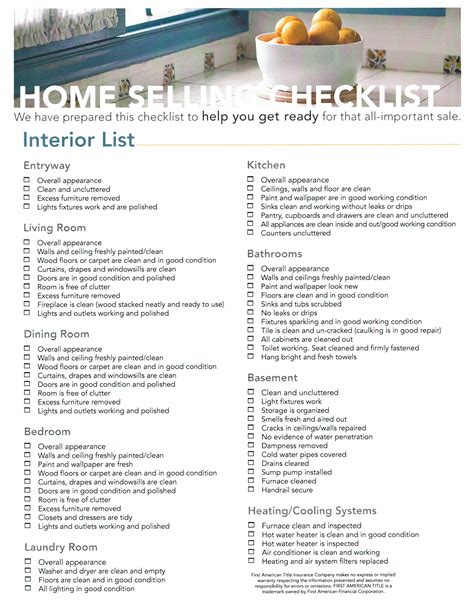 Free Home Selling Checklist for Snohomish County Homeowners ...