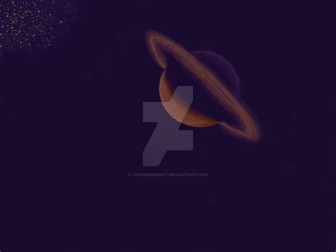 Space Saturn by CrookedBunny on DeviantArt