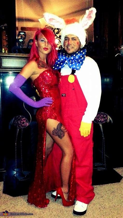 Jessica and Roger Rabbit Costume