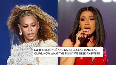 Beyoncé and Cardi B have recorded a secret collaboration together ...