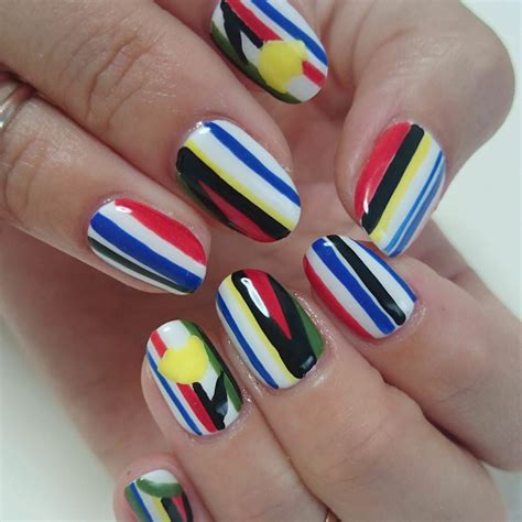 21+ Stripe Nail Art Designs, Ideas | Design Trends - Premium PSD ...