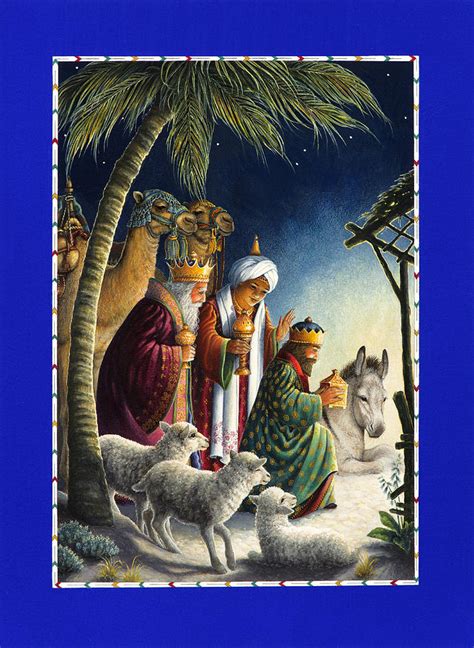 The Three Kings Painting by Lynn Bywaters