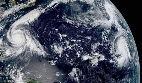 An Atmospheric Rarity: Twin Cat 5s Prowl the Pacific | Weather Underground