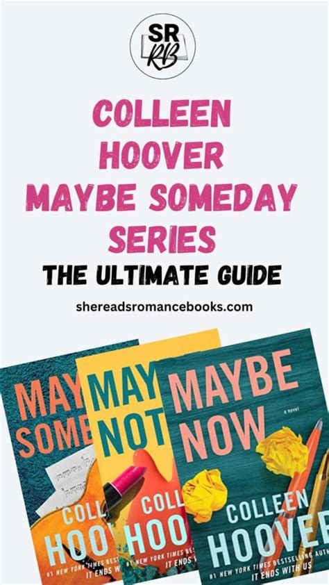 Maybe Someday Series: The Ultimate Guide to Colleen Hoover’s New Adult ...