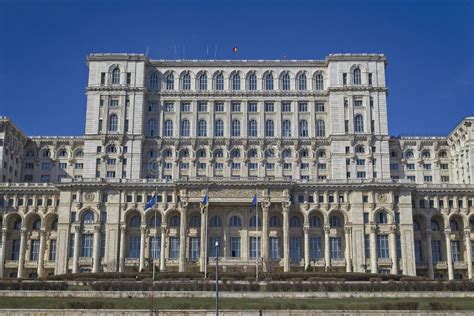 Romania Parliament Building Editorial Photo - Image of baroque, travel ...