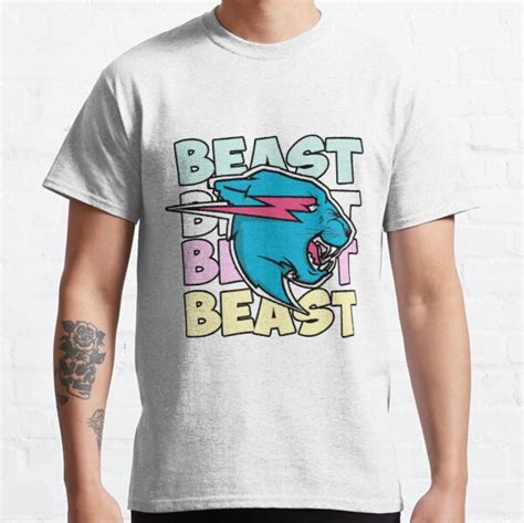 Mr Beast Merch – Mr Beast Game Youtuber Funny Classic T-Shirt | Purpled Shop