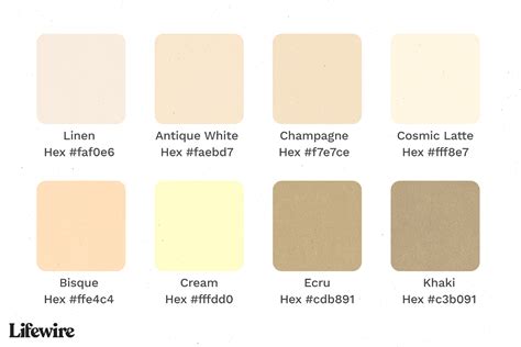 Beige Color Meanings for Graphic Designers