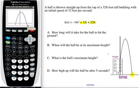 How To Find The Equation Of A Parabola Using Graphing Calculator ...