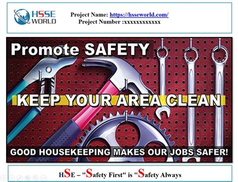 Safety banners and Posters at construction site