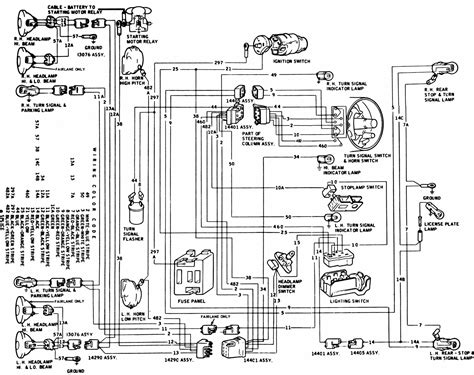 66 Mustang Turn Signal Switch Wiring Diagram