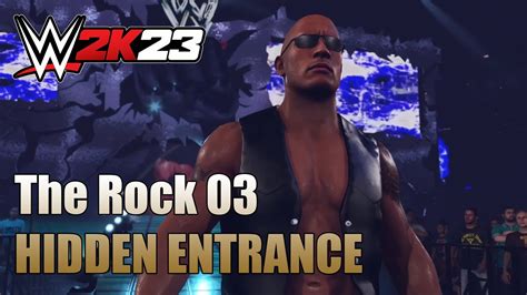 The Rock Hacked Entrance and Titantron | WWE 2K23 - YouTube