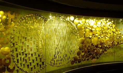 Visitors the Gold Museum in Bogota, Colombia, for a View of the World’s ...