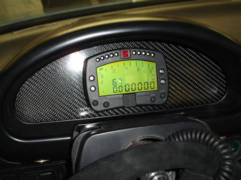 Carbon Fiber Dash Panel in Racecar | Carbon fiber dash panel… | Flickr