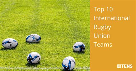 Top 10 International Rugby Union Teams - TheTopTens