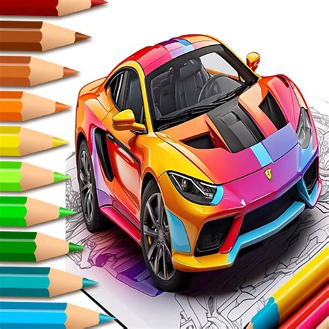 Car coloring games - Color car - Apps on Google Play