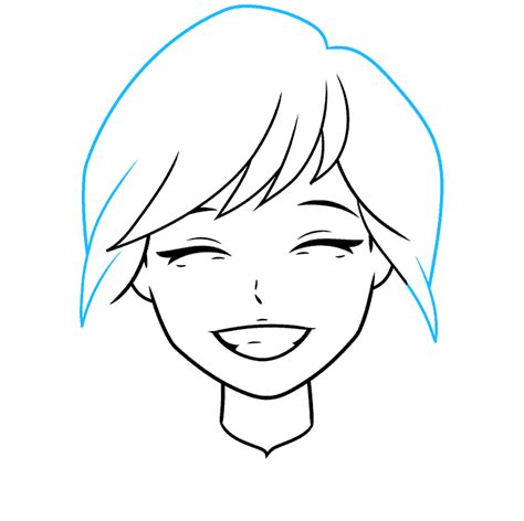 How To Draw An Anime Smile Really Easy Drawing Tutorial Drawing ...