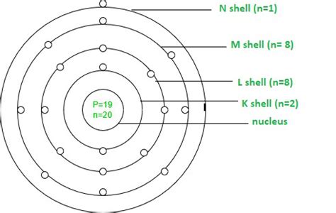 Potassium and Calcium - Atomic Structure, Chemical Properties, Uses ...