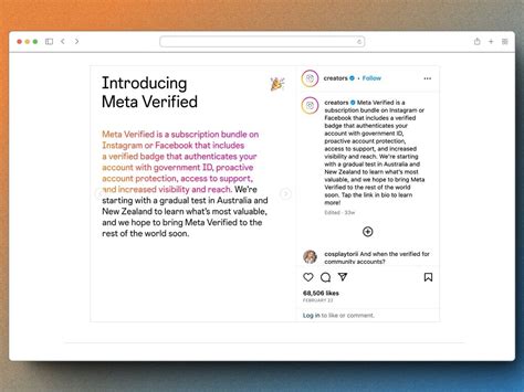 Meta Verified: The New Subscription Feature on Instagram and Facebook