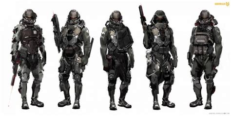 Never Before Seen Killzone SF Concept Art | Cool Helghast Divisions Art ...