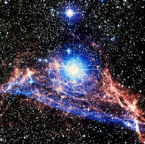 Optical image of the Vela supernova remnant - Stock Image - R762/0020 - Science Photo Library