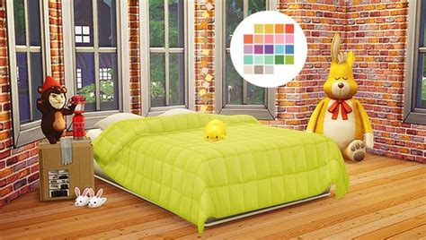 Oogie Fever | Sims 4 bedroom, Sims 4 beds, Sims 4 cc furniture