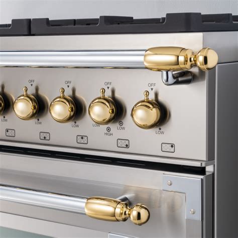 Décor set finitura Oro per Cucine e Cappe | Bertazzoni