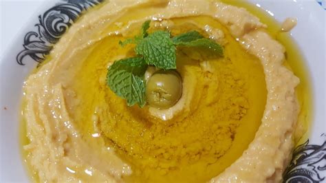 Arabic Hummus Recipe!! - YouTube