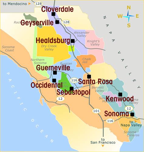 Must See Wineries Of Sonoma, PLUS, a Primer on Wine Types By Region - GrillGirl