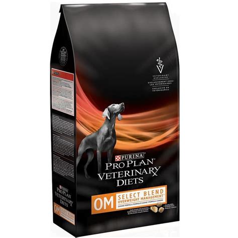 Purina Pro Plan OM Select Blend Overweight Management formula Dog Food