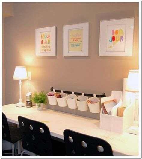 15 Homework Station Ideas - Sand and Sisal