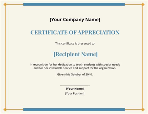 FREE Volunteer Certificate Templates & Examples - Edit Online ...