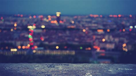 Blurred City Lights wallpapers | City lights wallpaper, Blurred lights ...