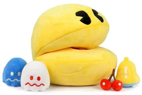 Pac Man Hungry Pac Man 16 Large Plush Sound Chip Plush Inserts Kidrobot ...