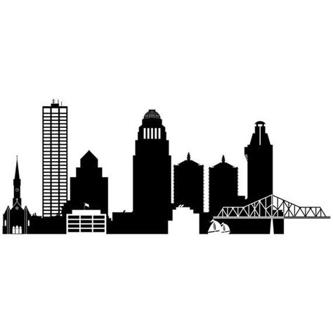 Louisville SVG Louisville City Vector Skyline Kentucky | Etsy ...