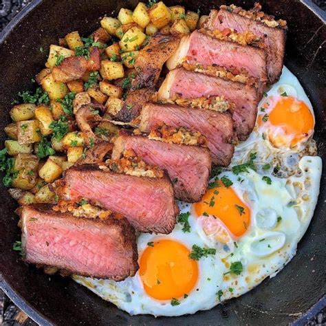 Steak & Eggs | Food, Cooking, Ny strip steak