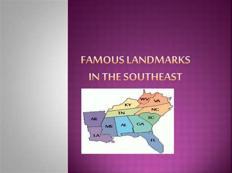 PPT - Famous landmarks in the southeast PowerPoint Presentation, free ...