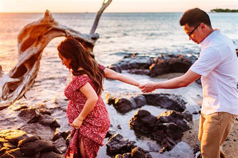 'Anaeho'omalu Bay Sunset, Couples Photography Session, Waikoloa, Big ...