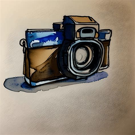 Camera Watercolor · Creative Fabrica