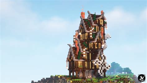 Steampunk house for survival with interior [ Download ] Minecraft Map