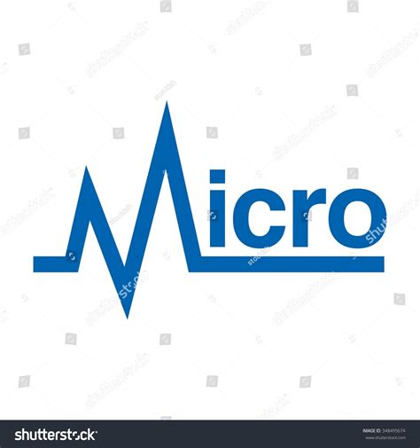 Micro Logotype Vector Stock Vector (Royalty Free) 348495674 | Shutterstock