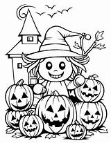 50 Halloween Coloring Pages Free Sheets For Kids sketch template