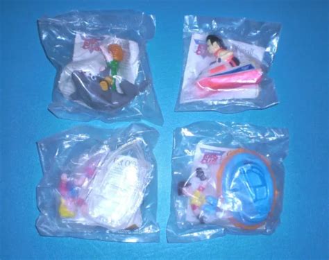 BURGER KING 1991 - Kids Club Character Water Mates - Set of 4 MIP $24. ...