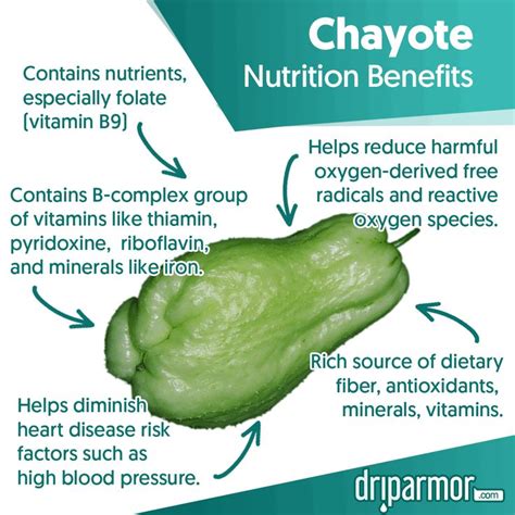 Know these 5 great benefits about chayote. Share this content or tag a ...